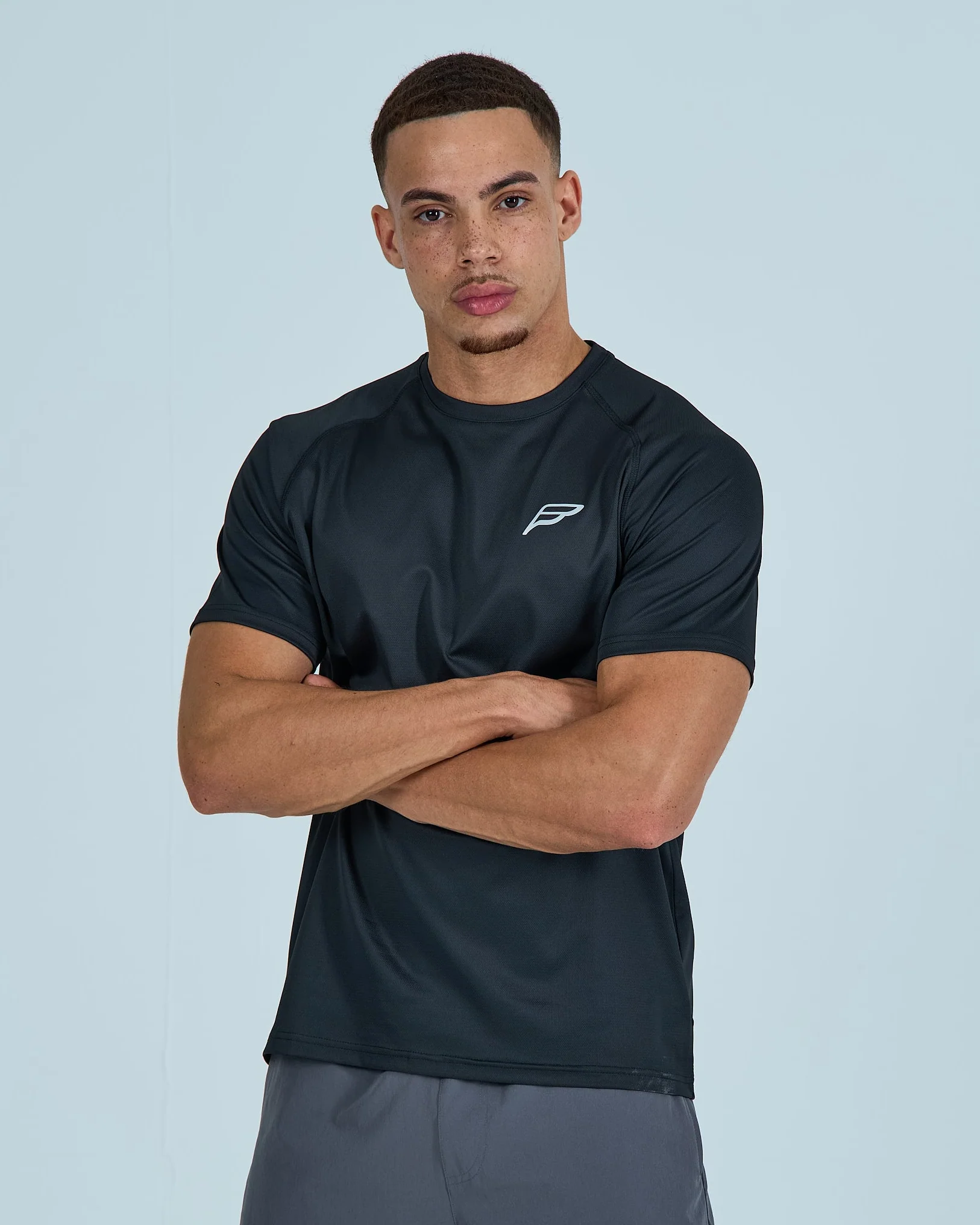 Mens Core Jogger Set - Black/Grey - Image 4