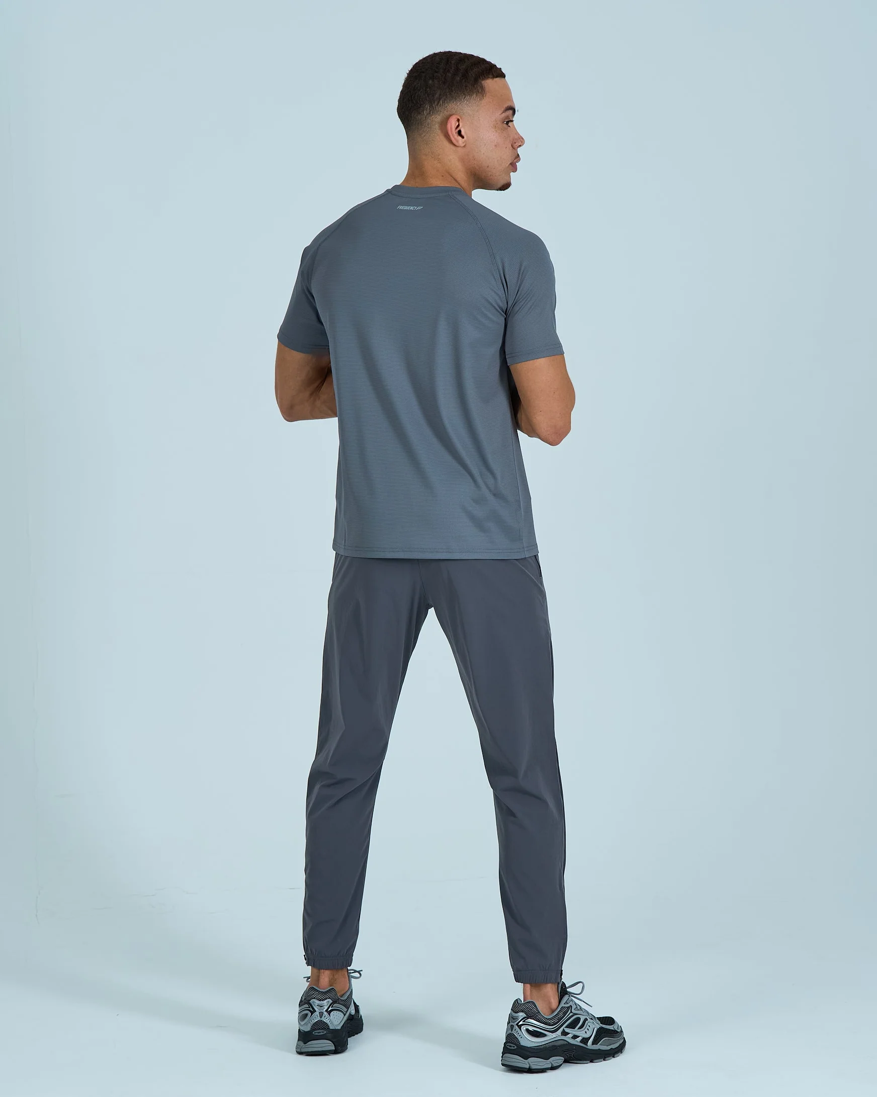 Mens Core Jogger Set - Grey/Grey - Image 5