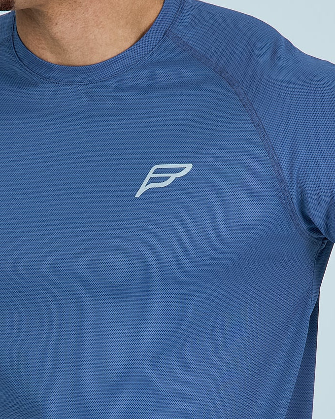Mens Core Shorts Set - Blue/Grey - Image 4