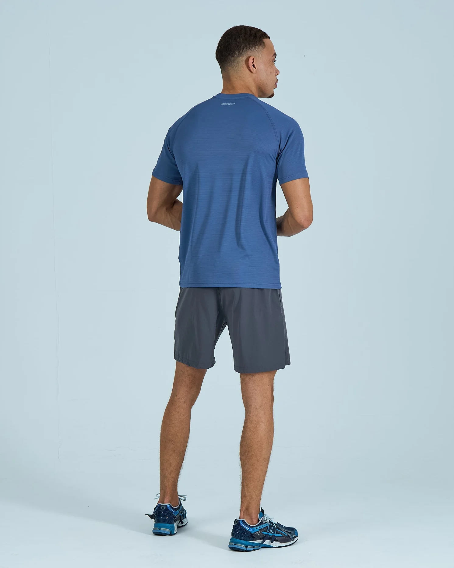 Mens Core Shorts Set - Blue/Grey - Image 5