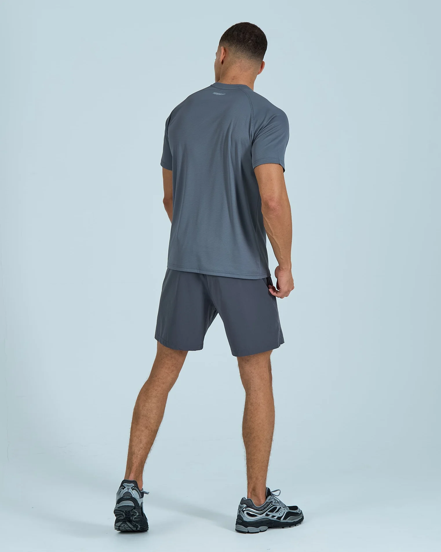 Mens Core Shorts Set - Grey/Grey - Image 5