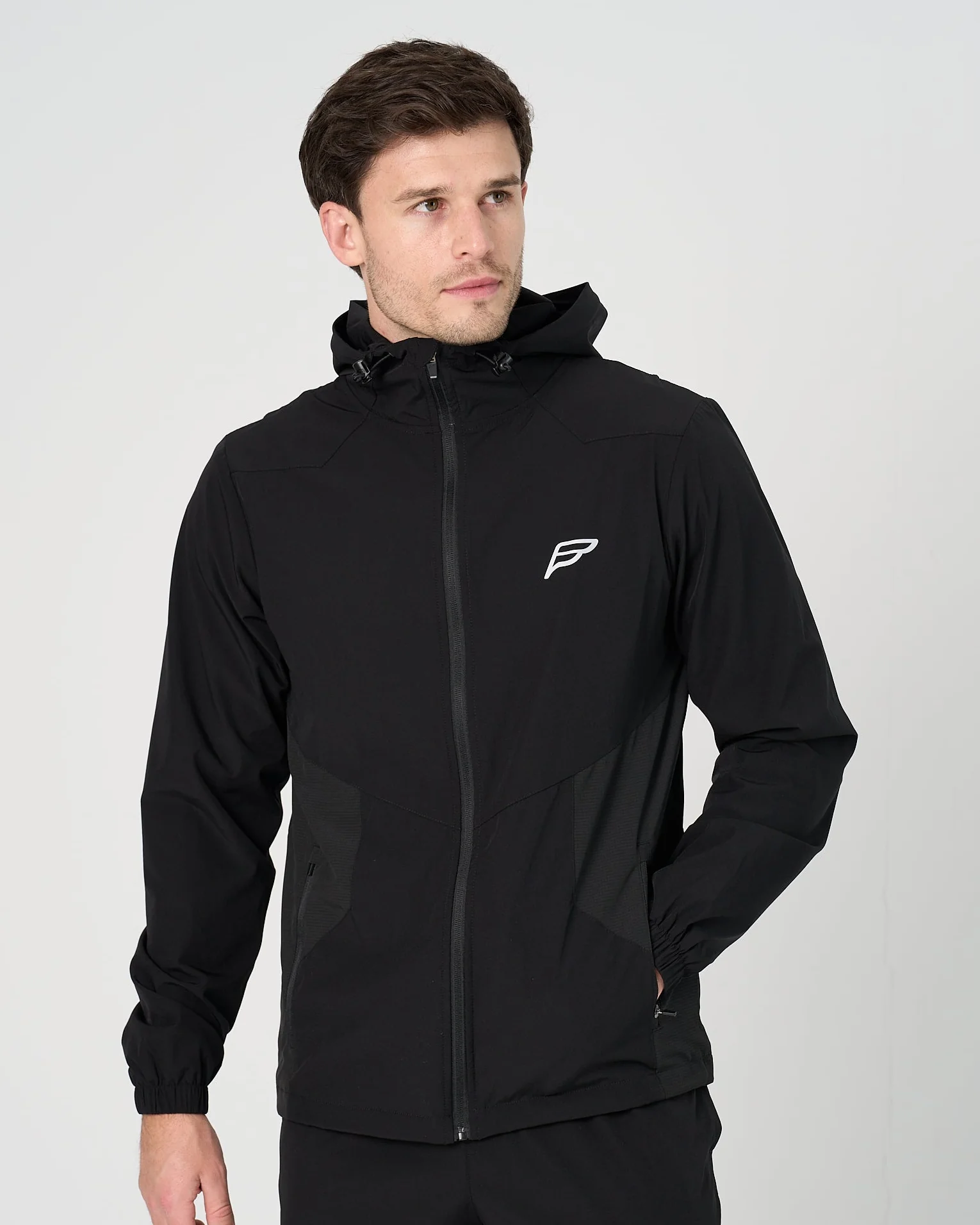 Mens Dynamic Track Jacket - Black