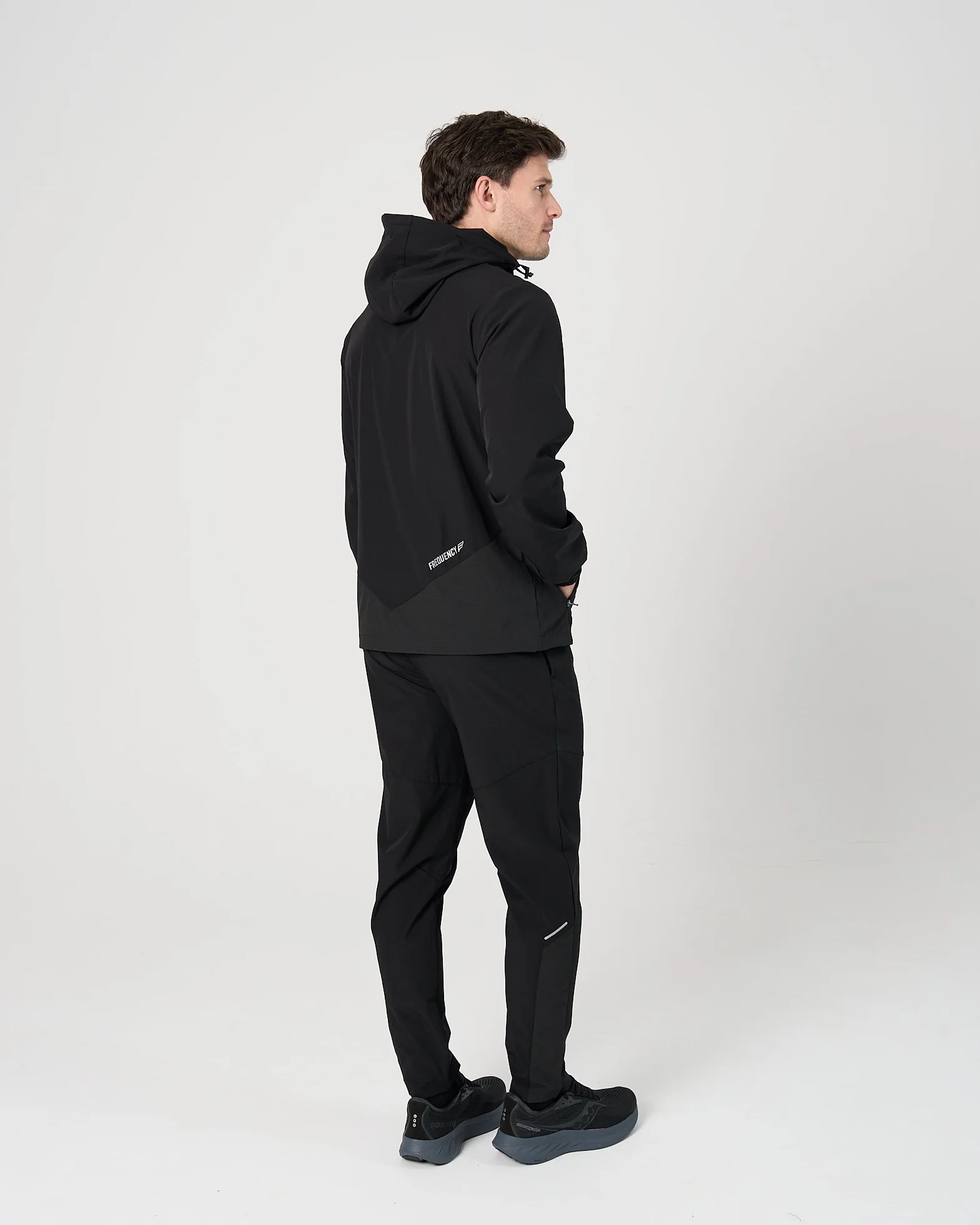 Mens Dynamic Track Pants - Black - Image 3