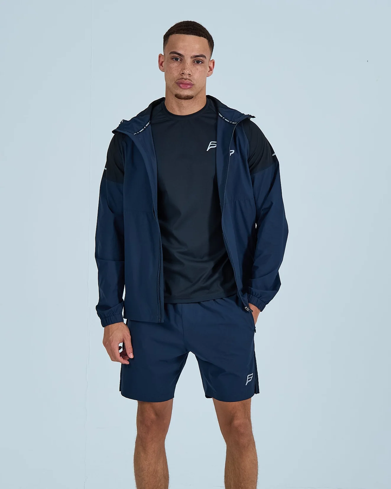 Mens Pace Shorts - Navy/Black - Image 3