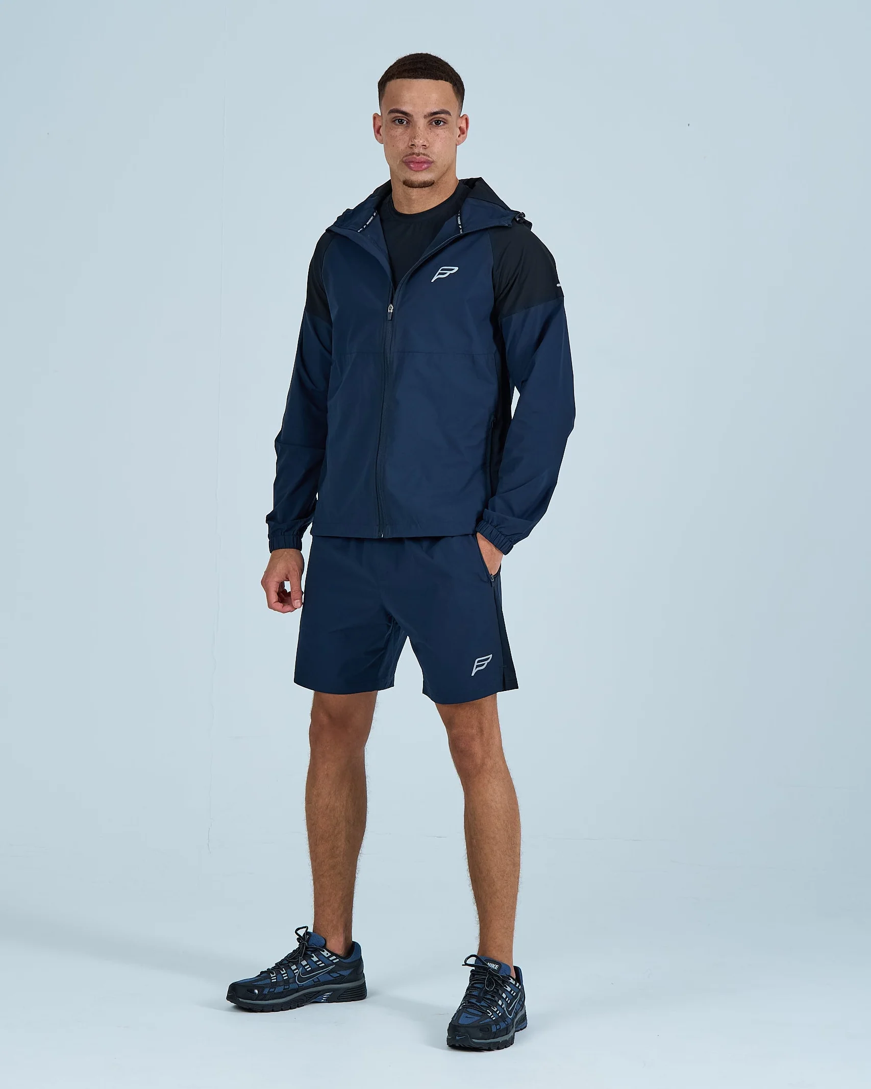 Mens Pace Shorts - Navy/Black - Image 4