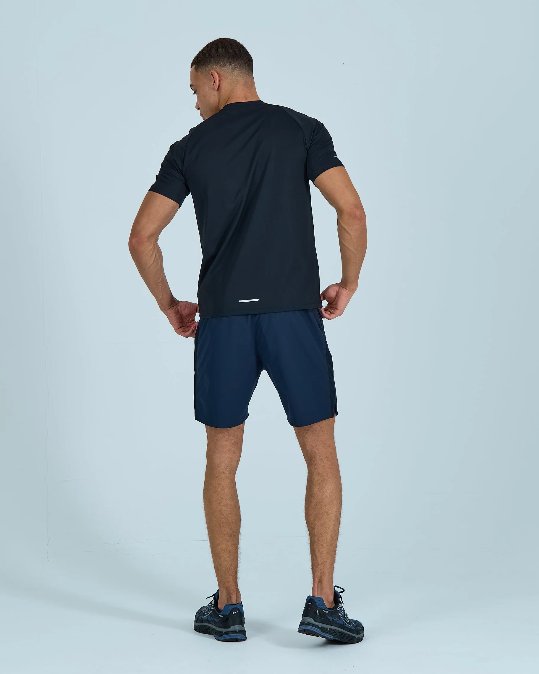 Mens Pace Shorts Set - Navy/Black - Image 4