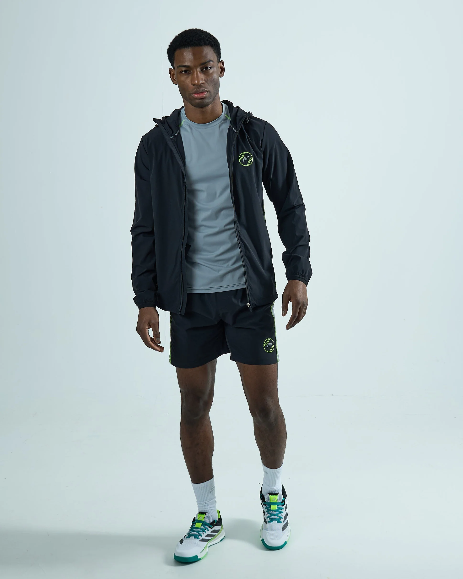 Mens Pulse Padel T-Shirt - Grey - Image 4