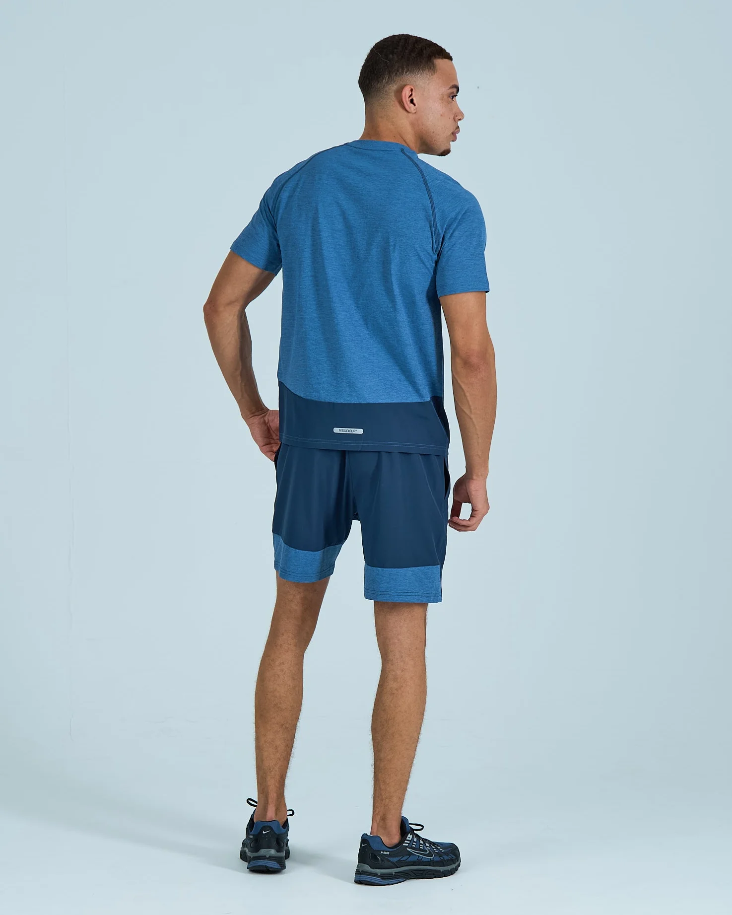 Mens Rise Shorts Set - Ocean Blue - Image 5