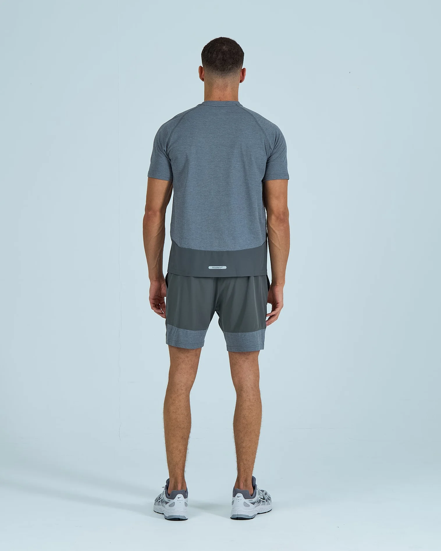 Mens Rise Shorts Set - Slate Grey - Image 5
