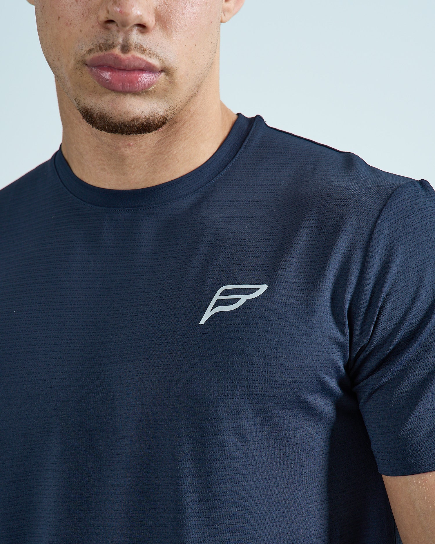 Mens Stride T-Shirt - Navy - Image 3
