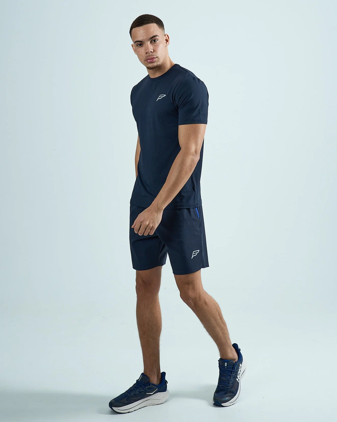 Mens Stride T-Shirt - Navy - Image 4