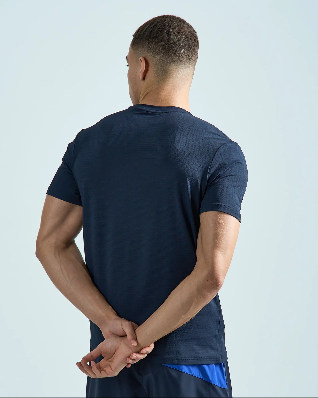 Mens Stride T-Shirt - Navy - Image 5