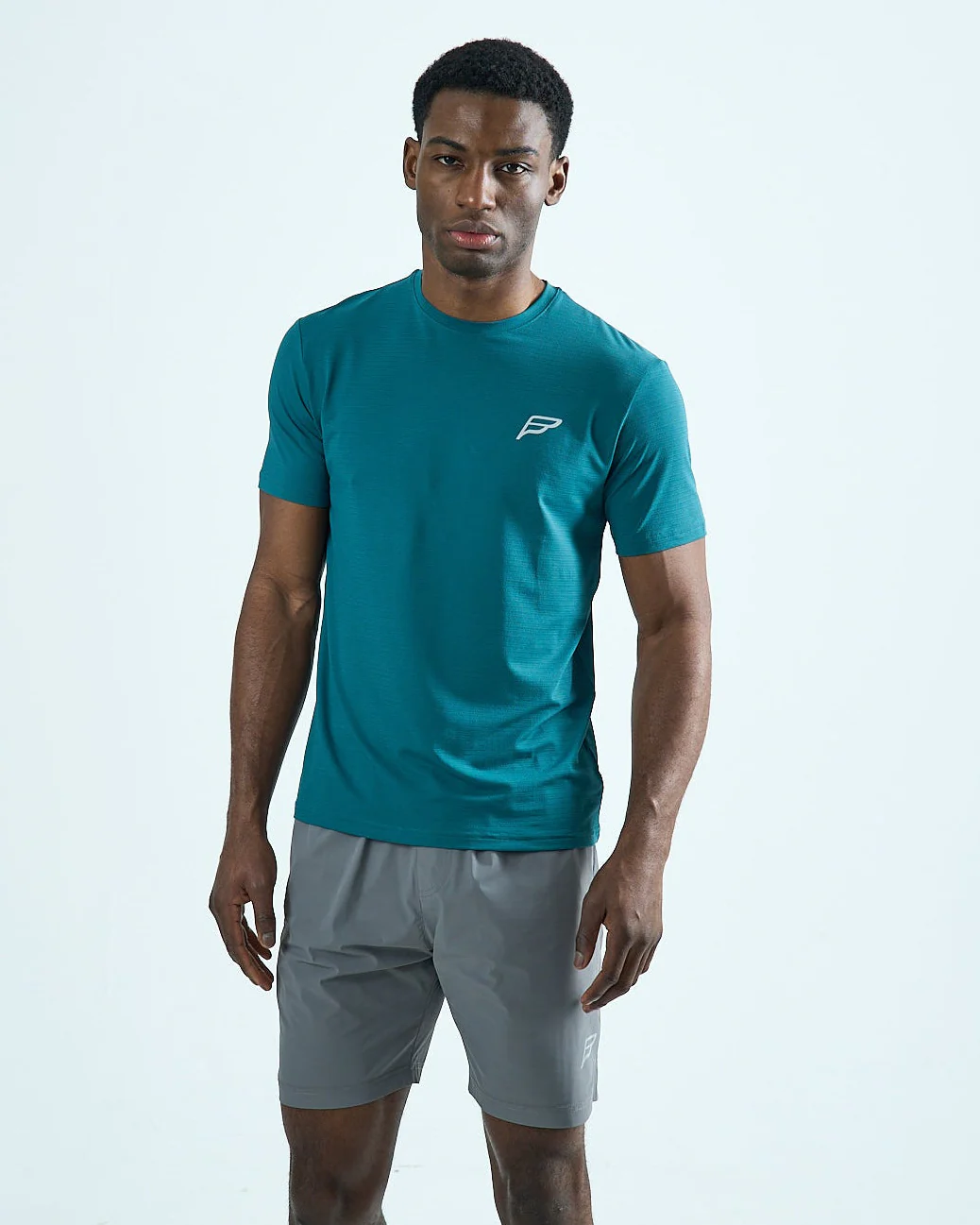 Mens Stride T-Shirt - Teal - Image 2