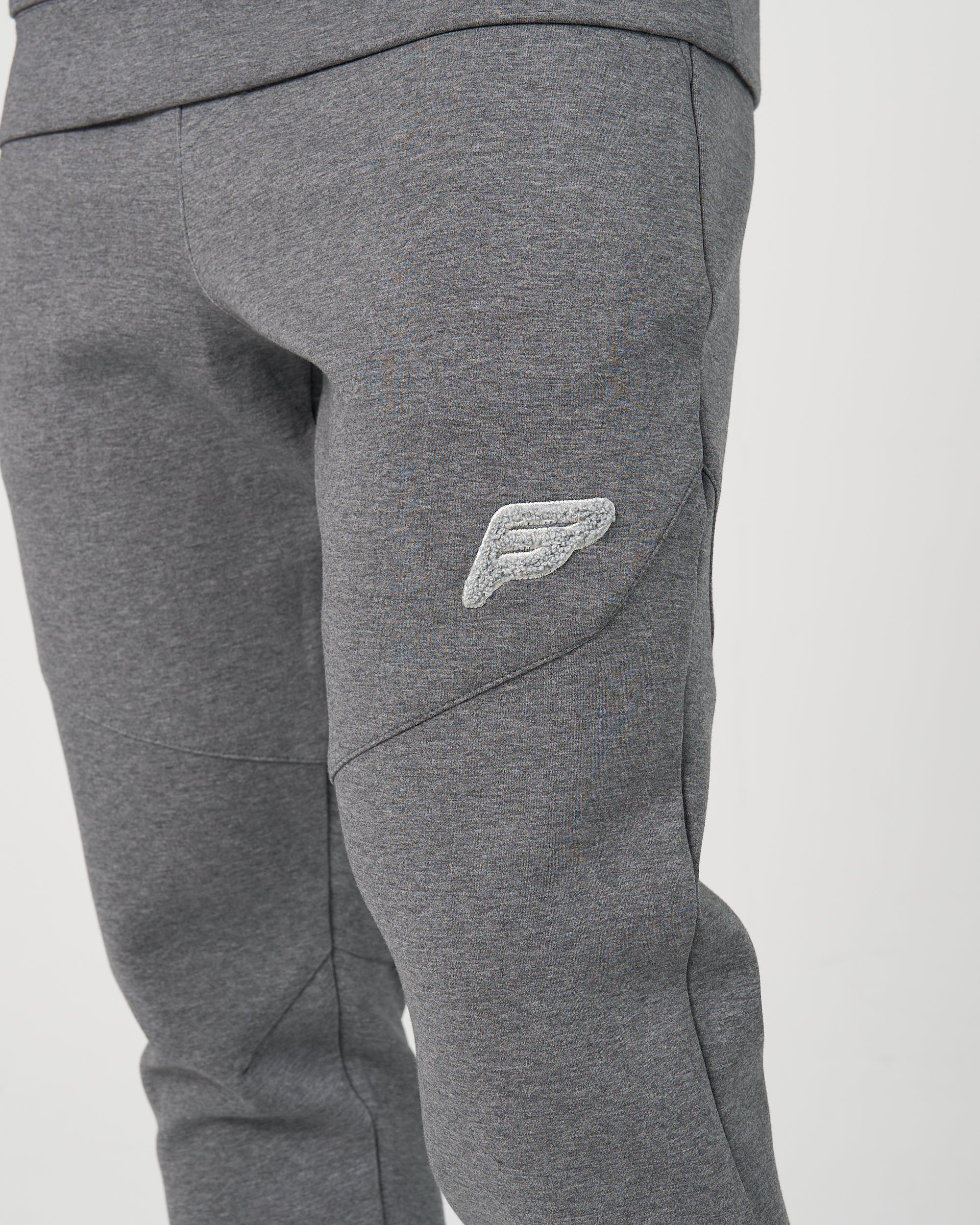 Mens Tech Jog Pants - Dark Grey - Image 3