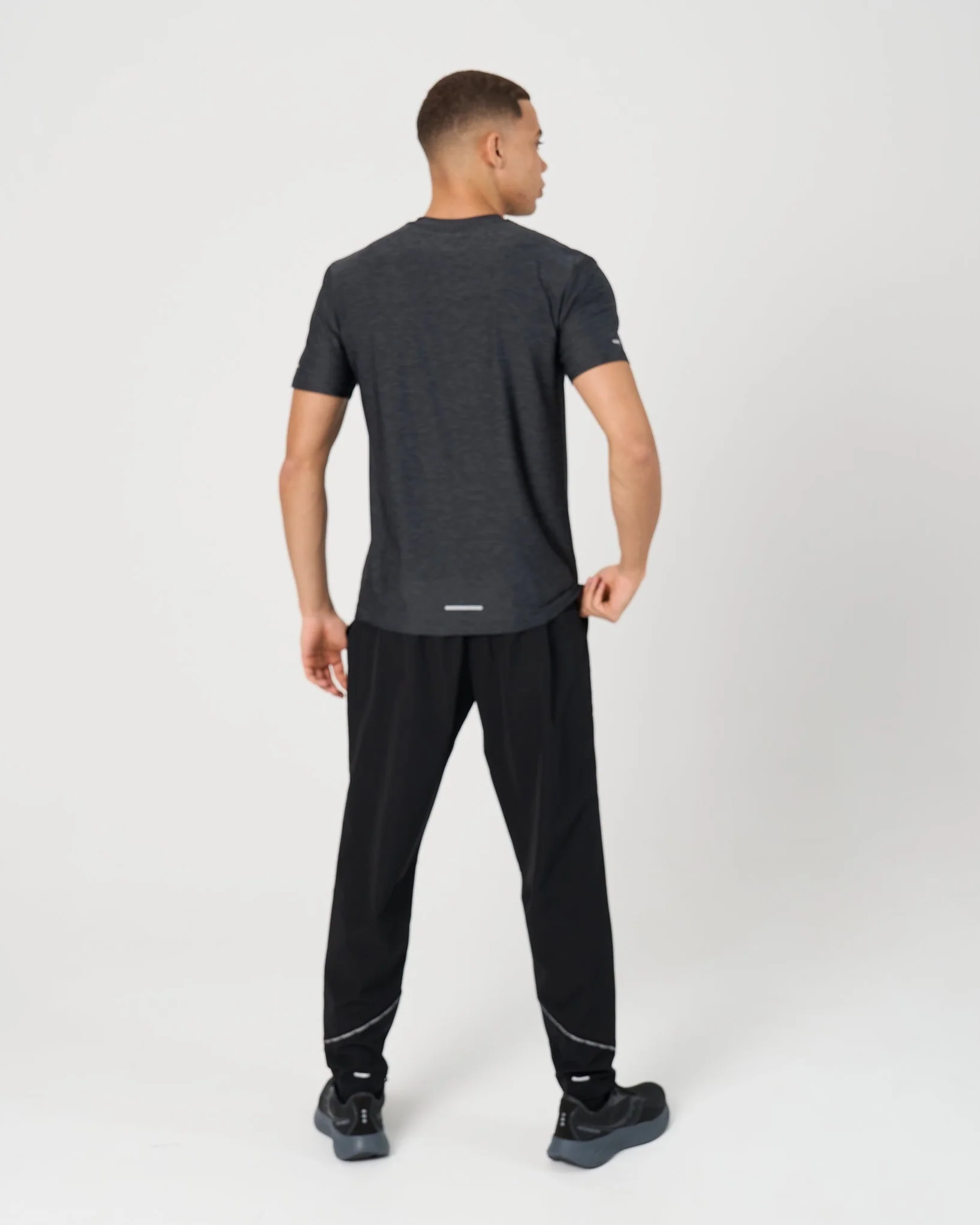 Mens Transform T-Shirt - Black/Grey - Image 4