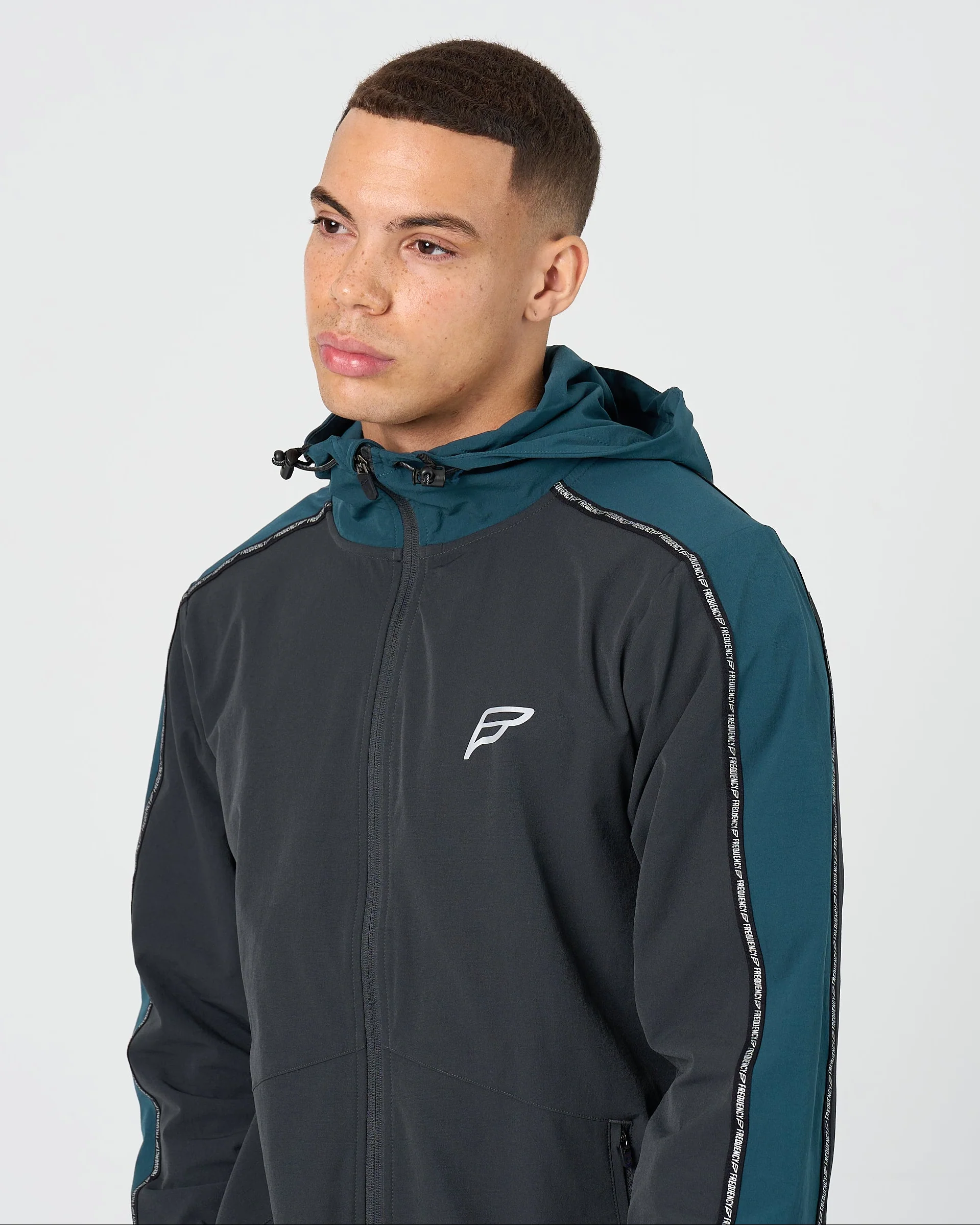 Mens Transform Tracksuit - Grey/Teal - Image 4
