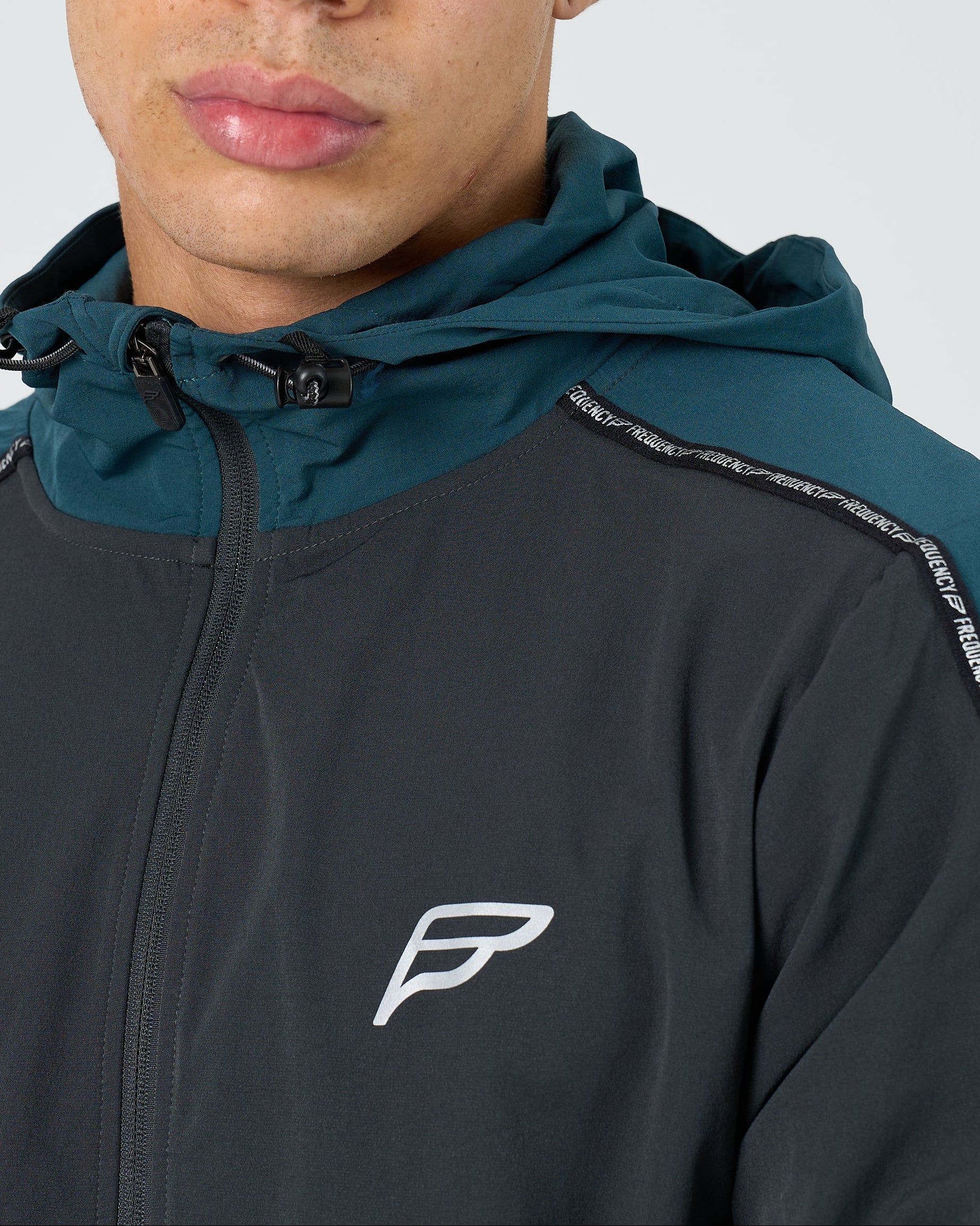 Mens Transform Tracksuit - Grey/Teal - Image 5