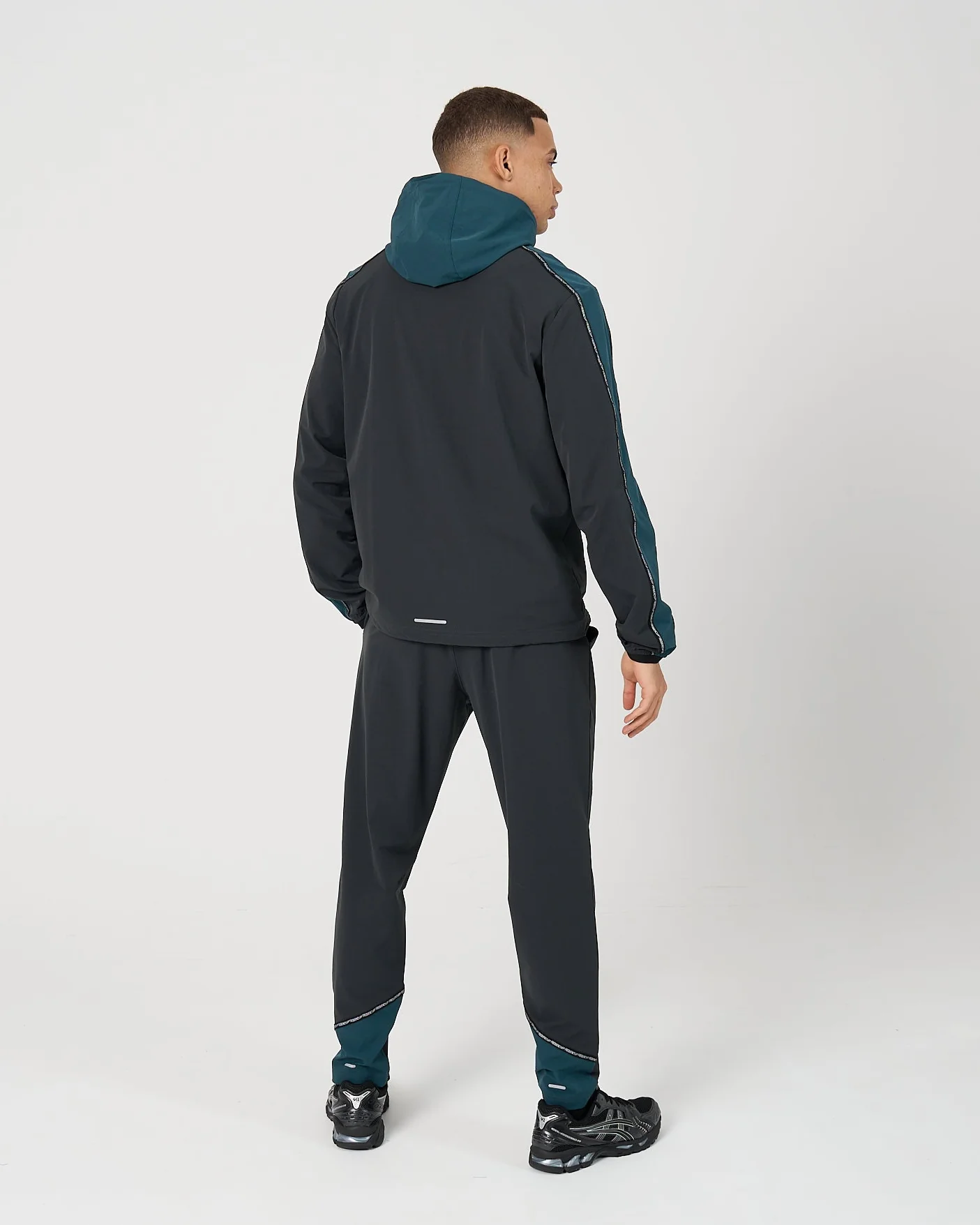 Mens Transform Tracksuit - Grey/Teal - Image 6