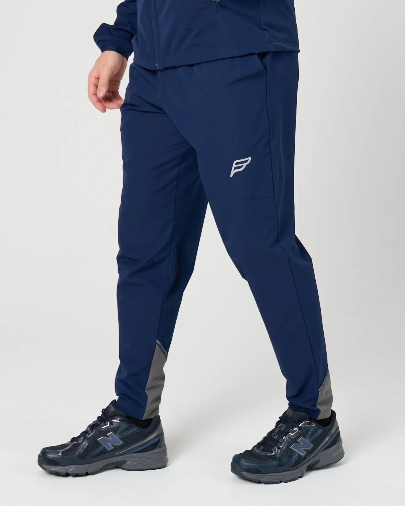 Mens Transform Tracksuit - Navy/Grey - Image 4