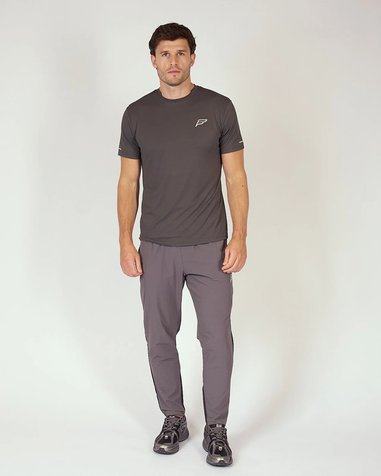 Mens Mid Grey Evolve T-Shirt - Image 3