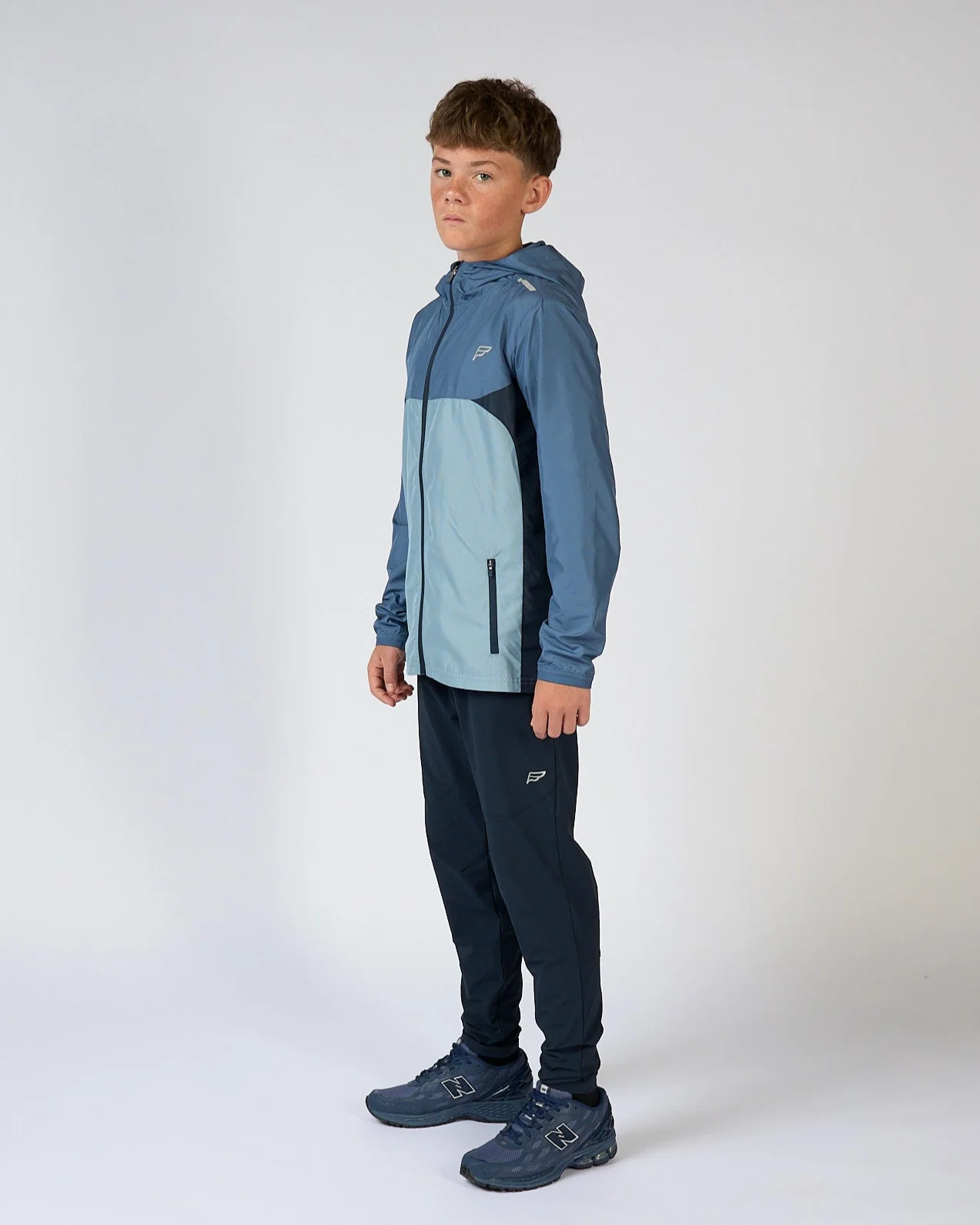 Juniors Navy Agility Pro Track Pants - Image 3