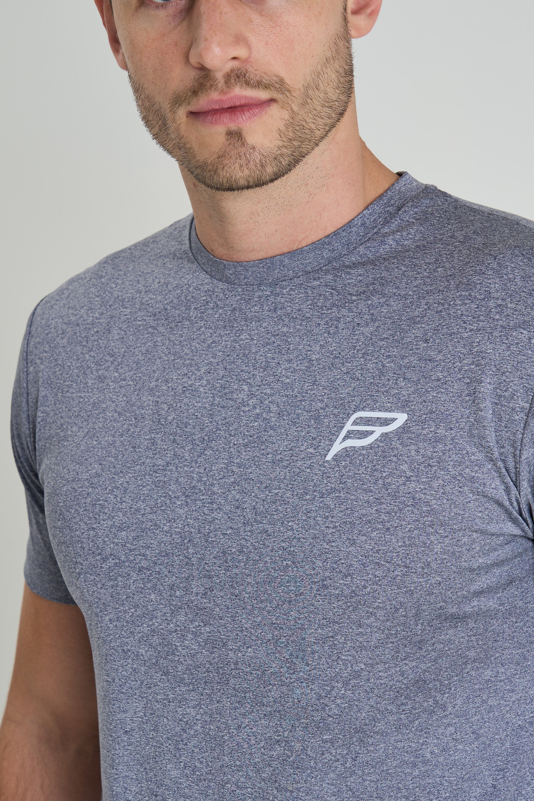 Mens Navy Attain T-Shirt - Image 3