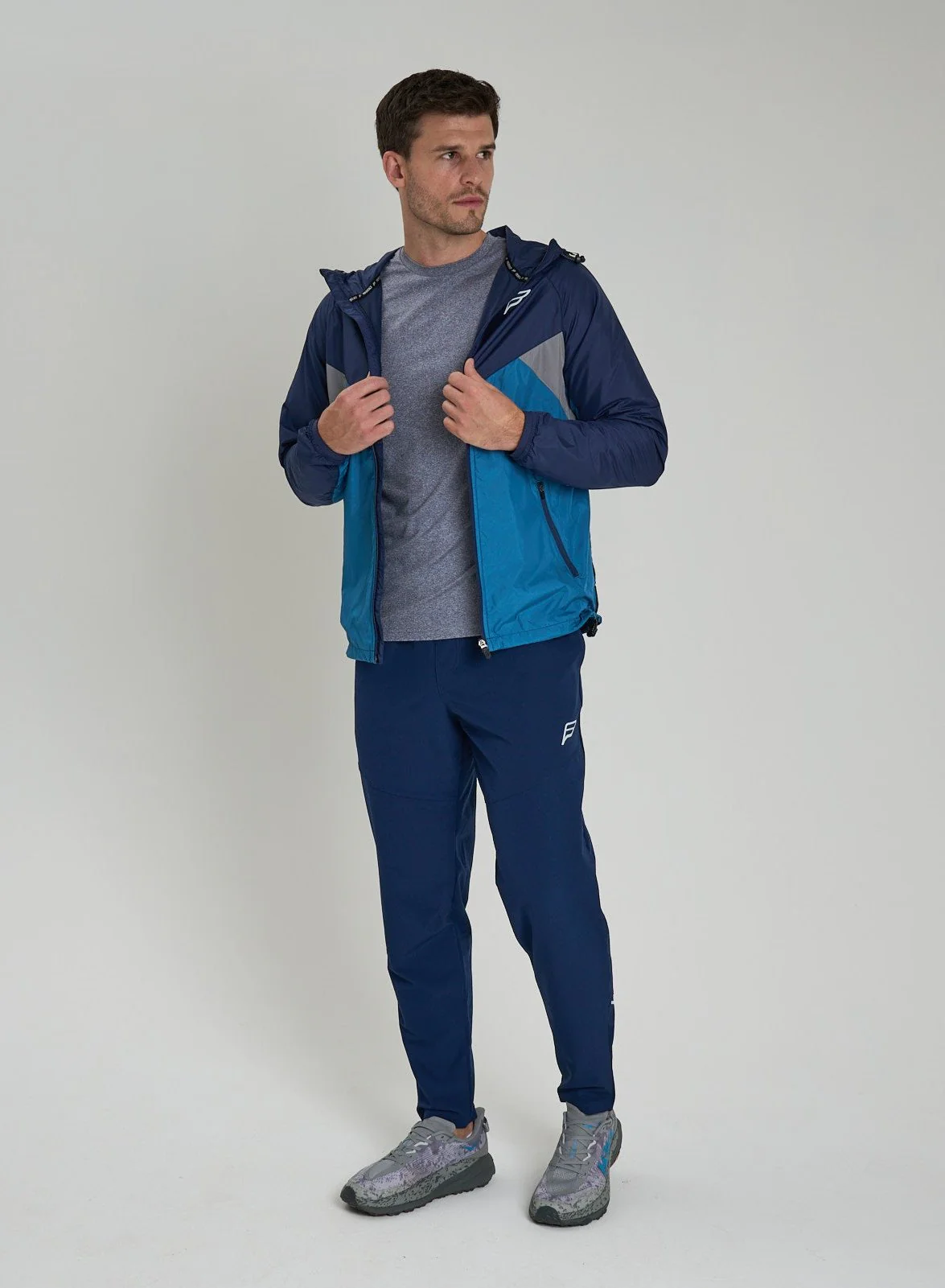 Mens Navy Attain T-Shirt - Image 5