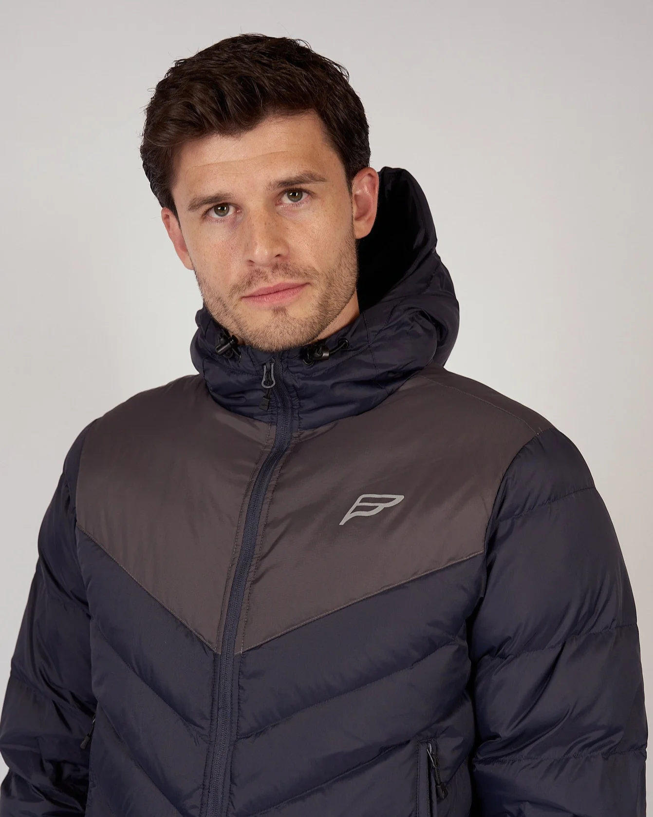 Mens Navy Envision Down Jacket - Image 4