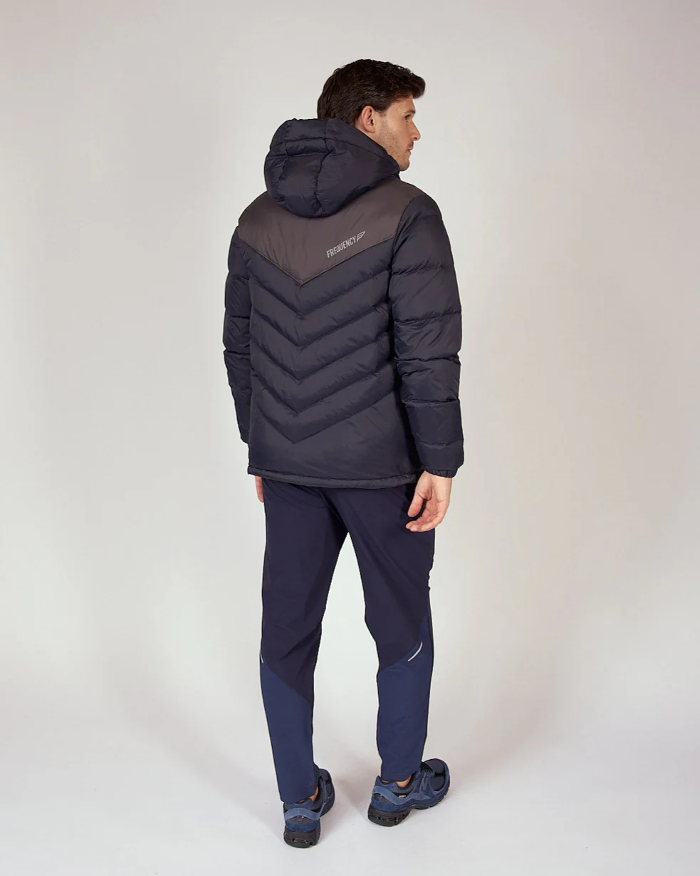 Mens Navy Envision Down Jacket - Image 5