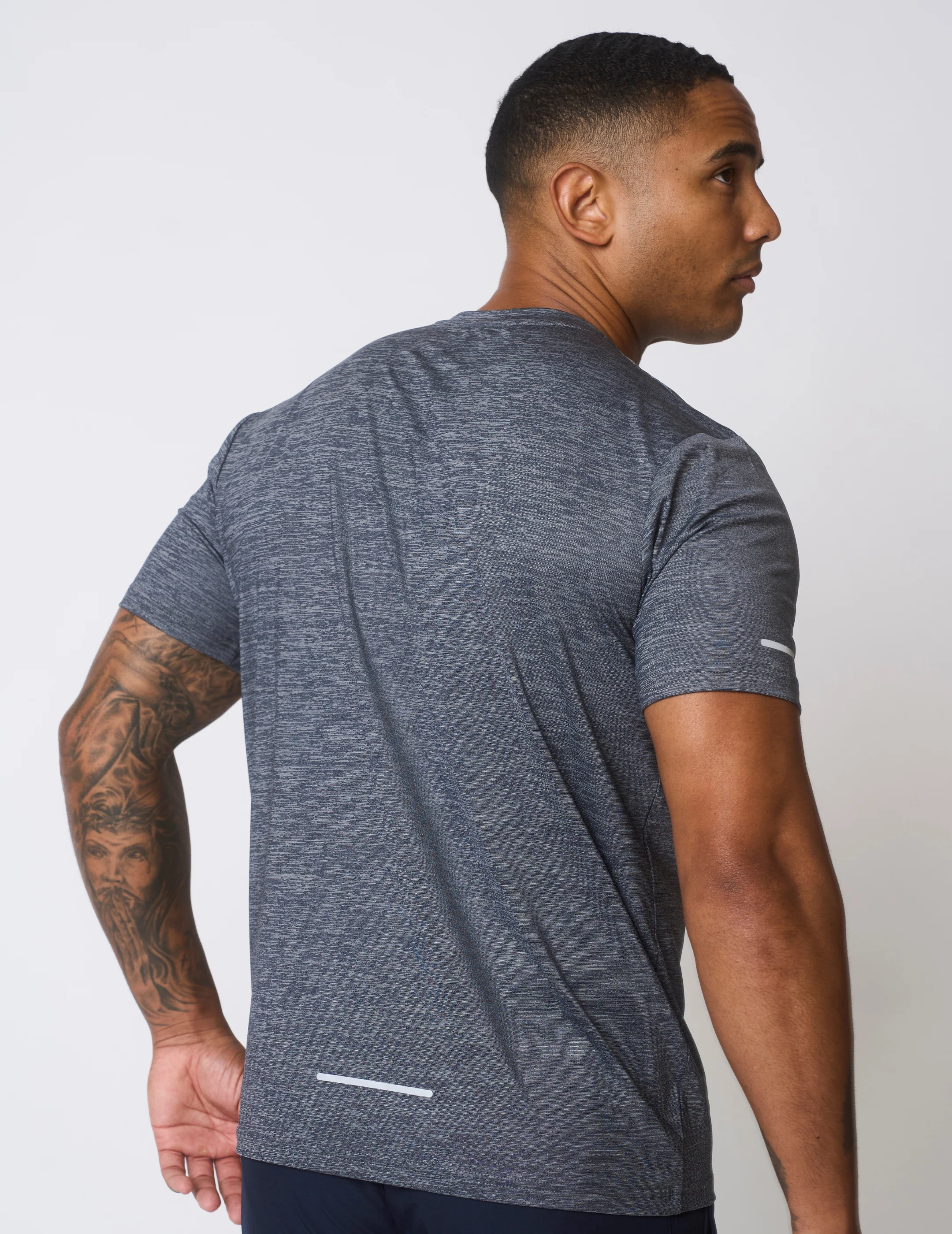 Mens Navy Time T-Shirt - Image 3